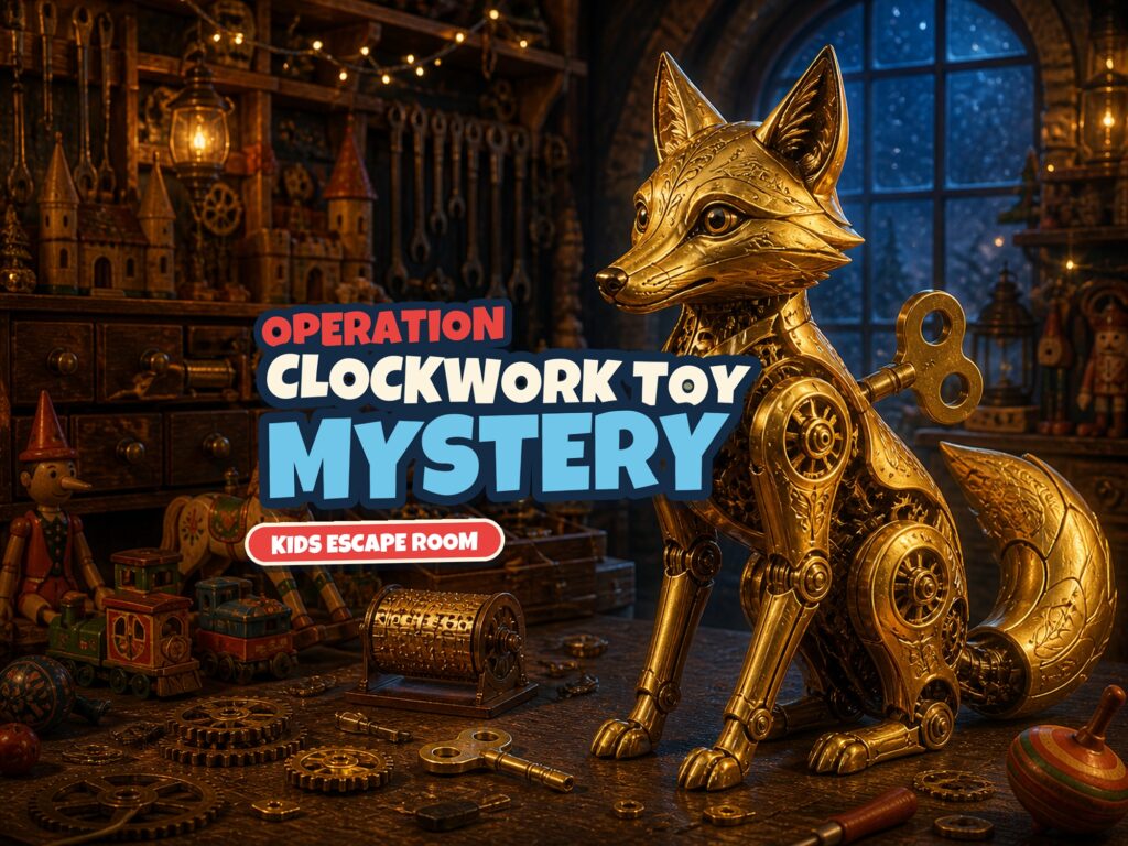 Operation Clockwork Toy Mystery — Printable Detective Mystery