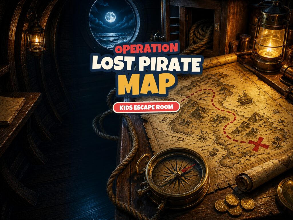 Operation Lost Pirate Map — Printable Detective Mystery