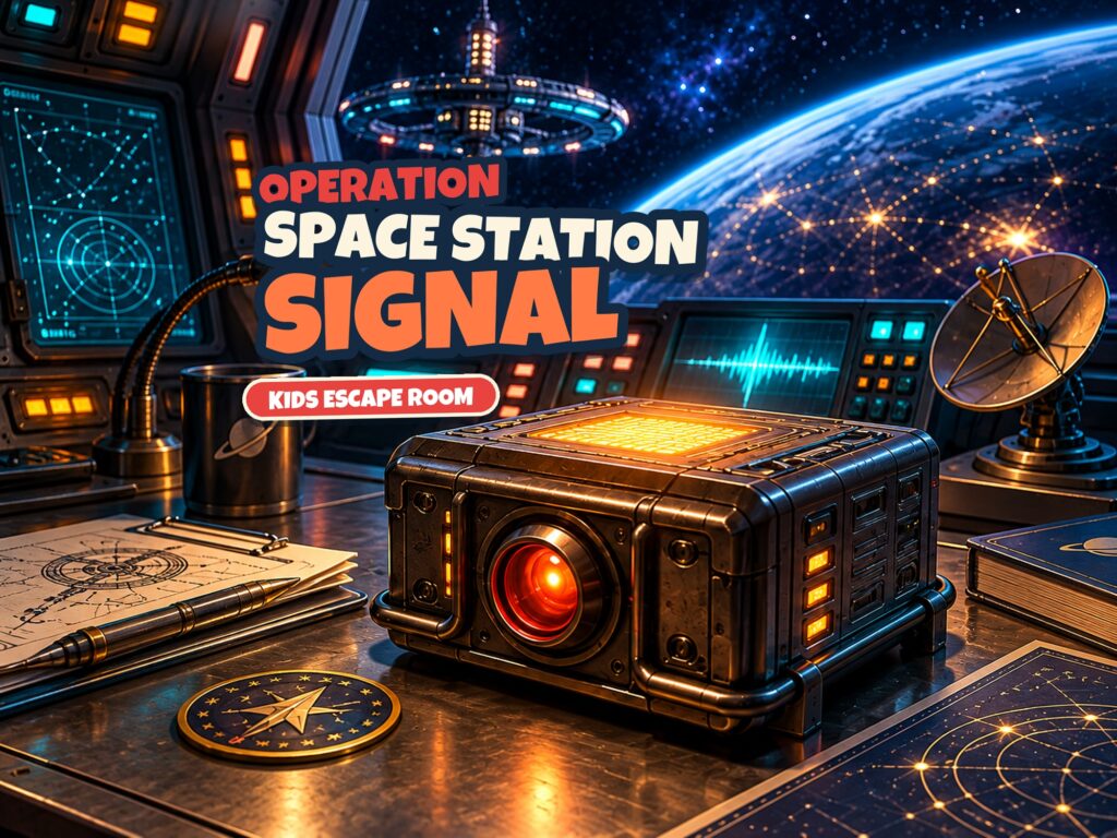 Operation Space Station Signal — Printable Detective Mystery