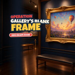 Operation Gallery's Blank Frame — Printable Detective Mystery