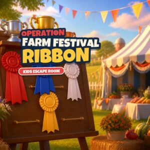 Operation Farm Festival Ribbon — Printable Detective Mystery