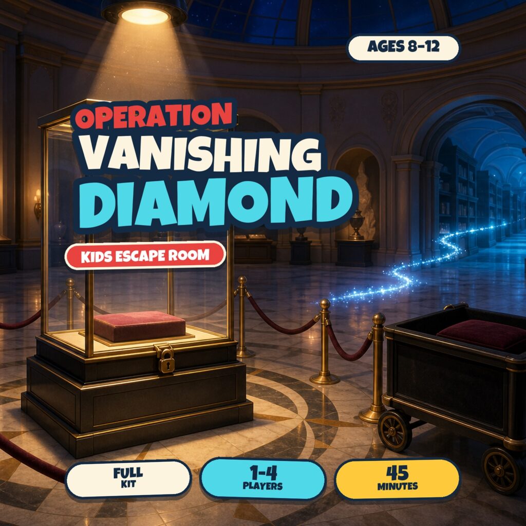 Operation Vanishing Diamond — Printable Detective Mystery