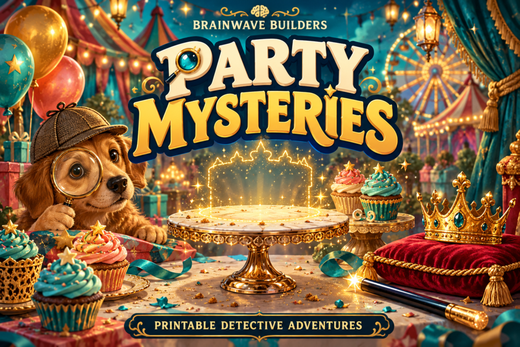 Party Mysteries illustrated bundle cover